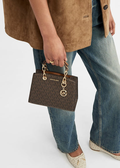 Mk Signature Logo Satchel