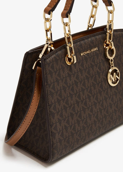 Mk Signature Logo Satchel