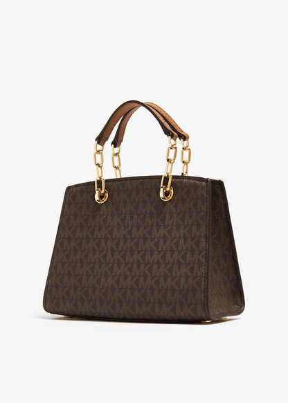 Mk Signature Logo Satchel