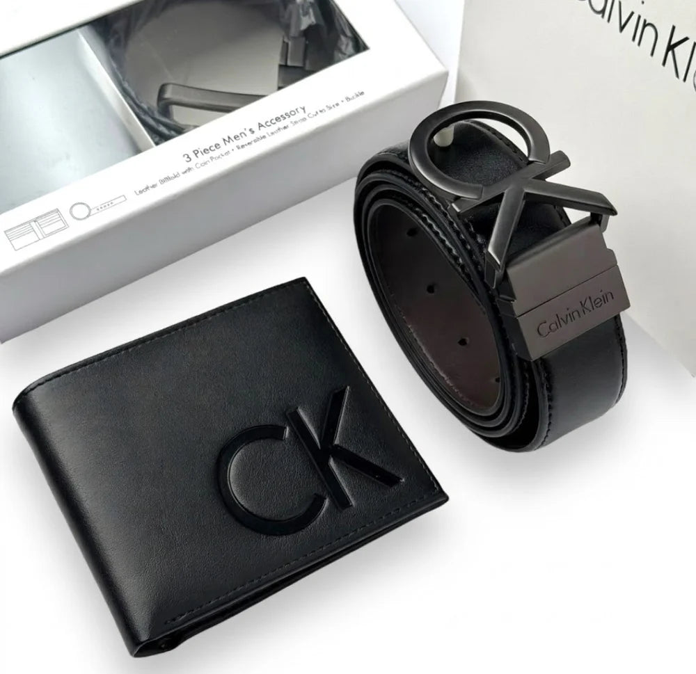 Ck Belt&Wallet Set