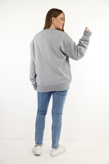 وزه bumps Crewneck in Grey