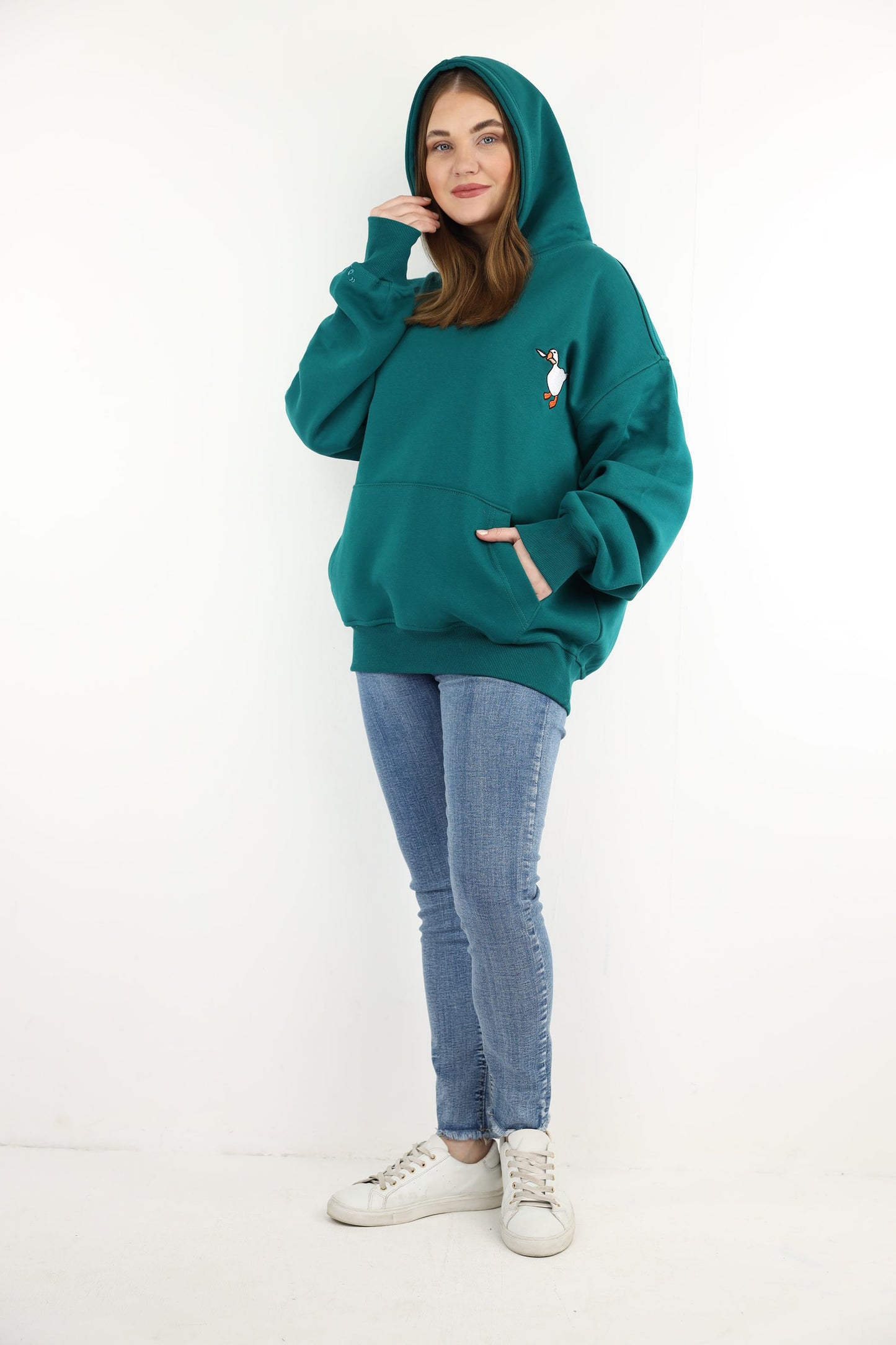 Peace was Never an Option Hoodie in Green