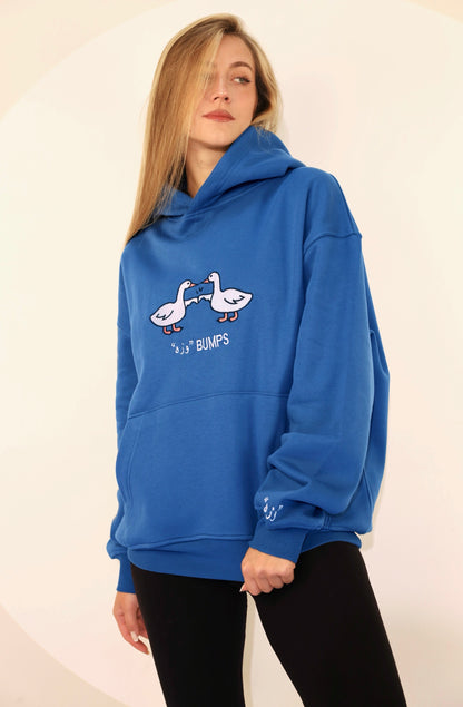 وزه Bumps Hoodie in Blue