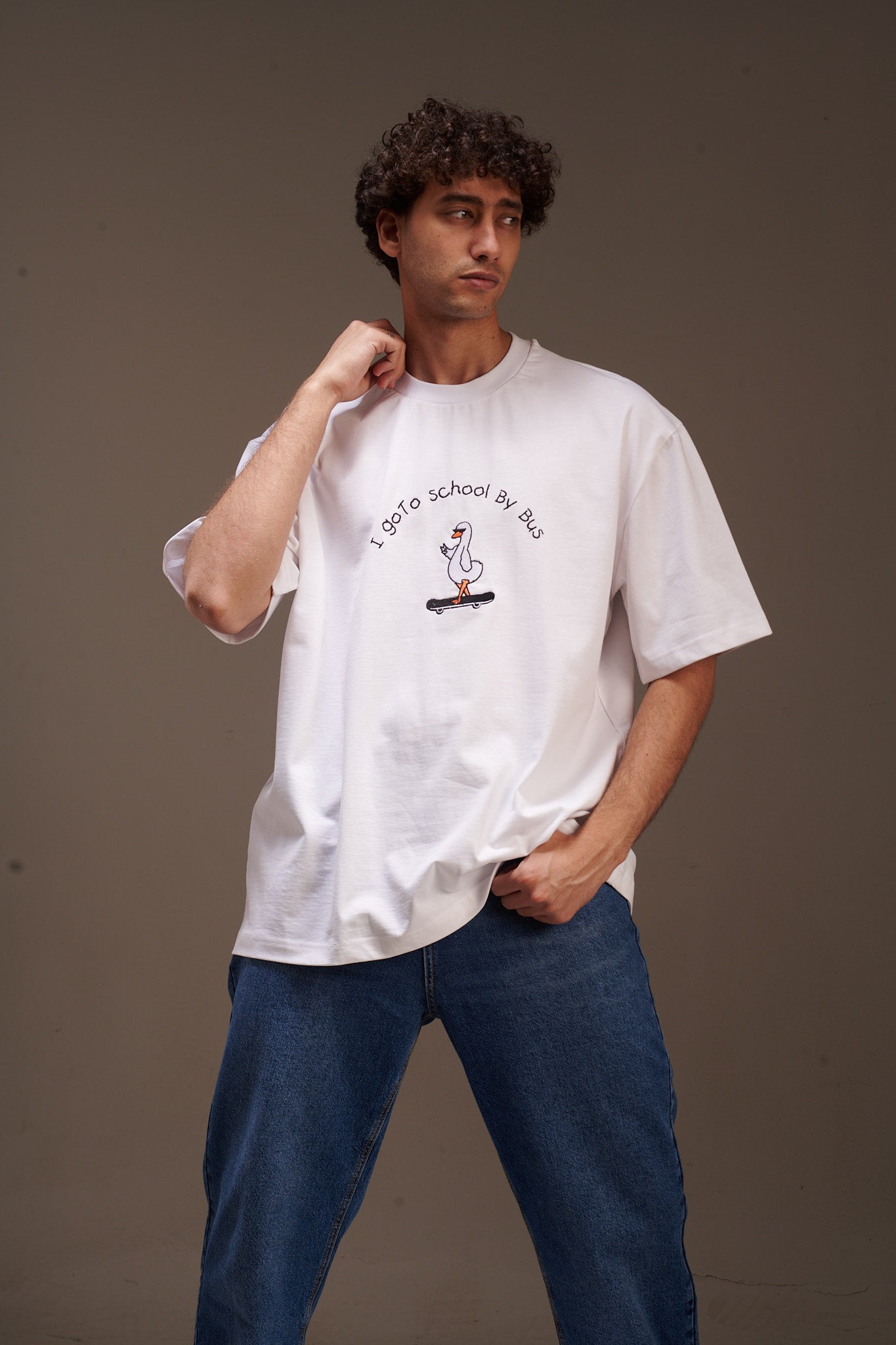 The Wezza Goes to School by Bus Tee