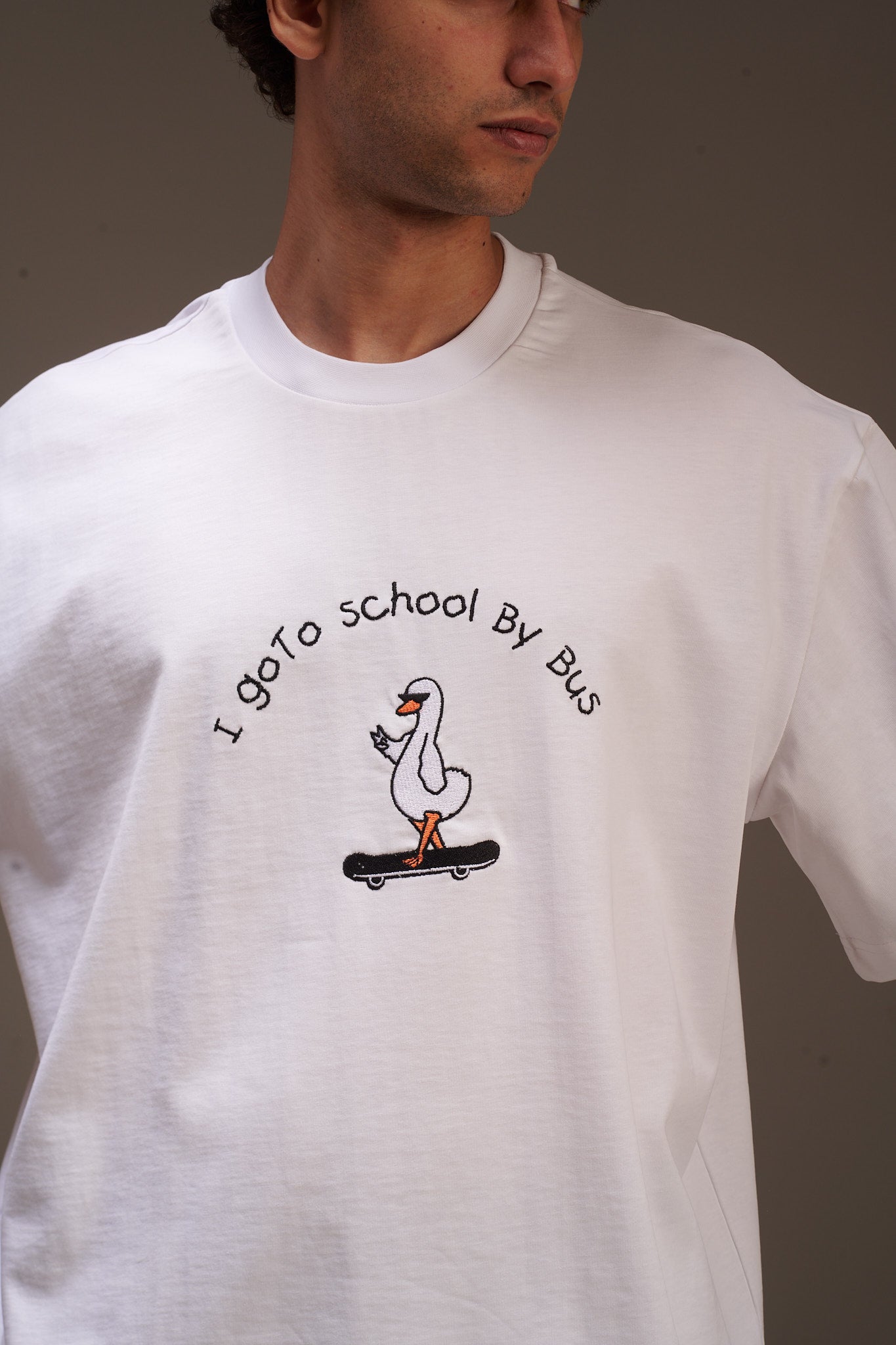 The Wezza Goes to School by Bus Tee